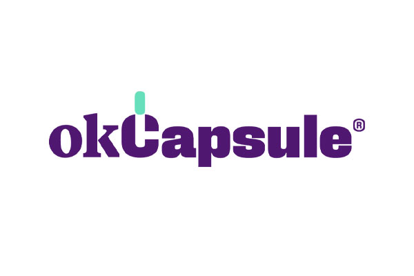INline image showing the Ok Capsule logo