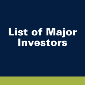 inline image showing EDAWN's most up to date list of Major Investors